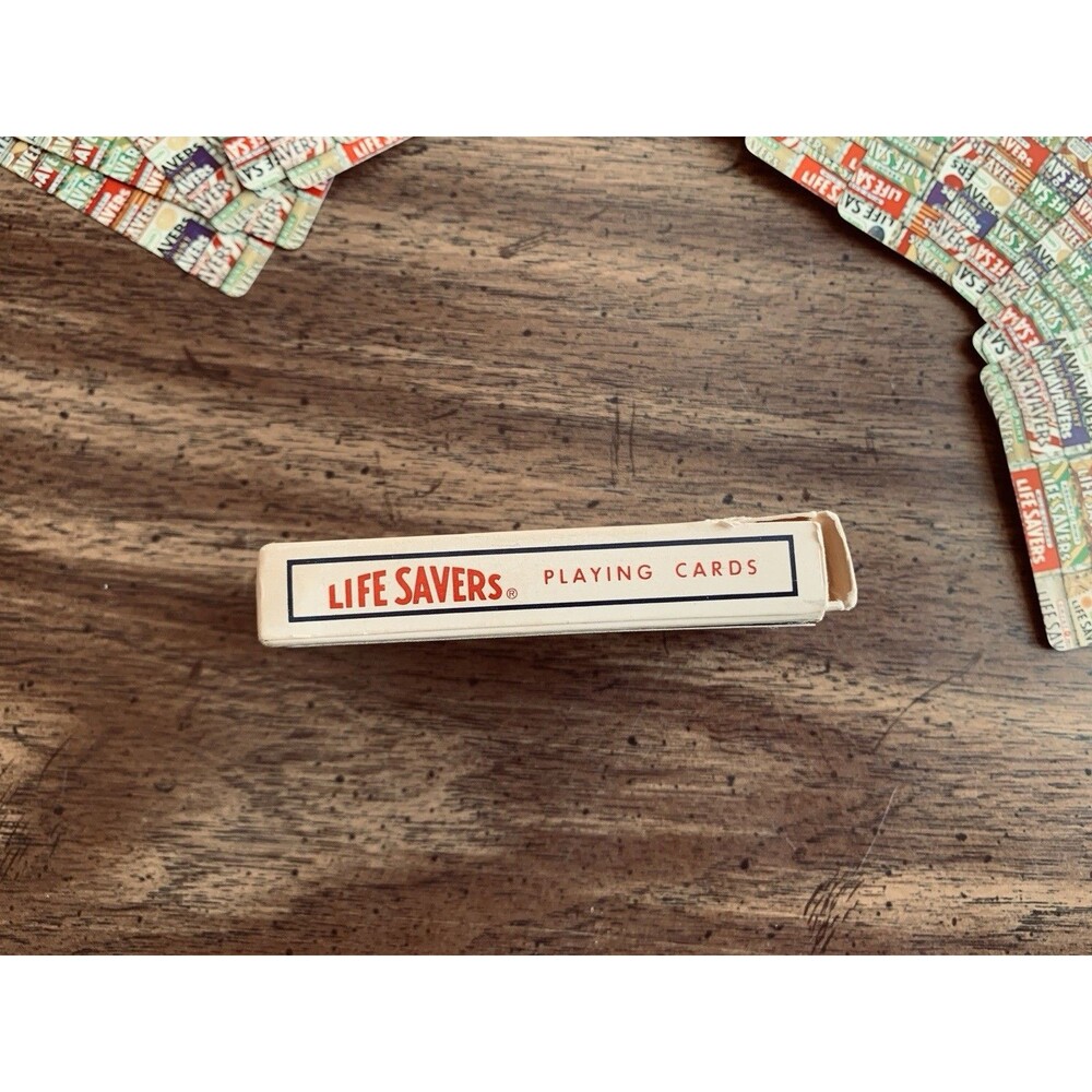Vintage Life Savers Playing Cards Complete Deck 52 and 2 Jokers - Picture 9 of 9
